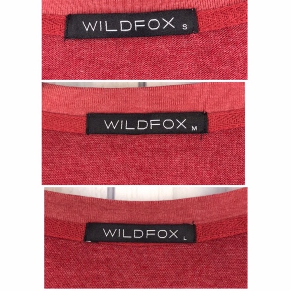 Wildfox Burgundy “Indoorsy” V-Neck Sweater Jumper - Picture 5 of 6